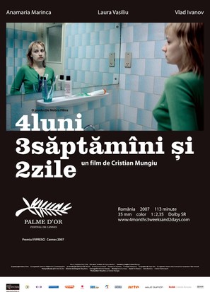 4 luni, 3 saptamini si 2 zile - Romanian Movie Poster (thumbnail)
