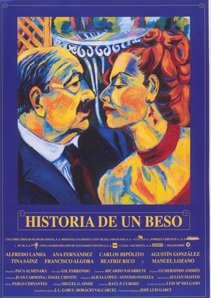 Historia de un beso - Spanish Movie Poster (thumbnail)