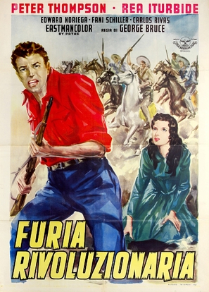 Fury in Paradise - Italian Movie Poster (thumbnail)