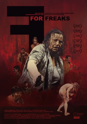 F for Freaks - German Movie Poster (thumbnail)
