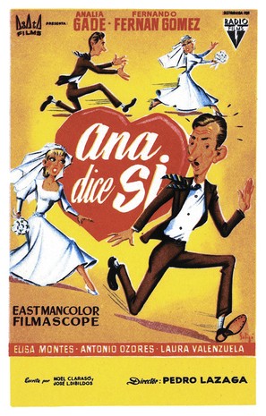 Ana dice s&iacute; - Spanish Movie Poster (thumbnail)