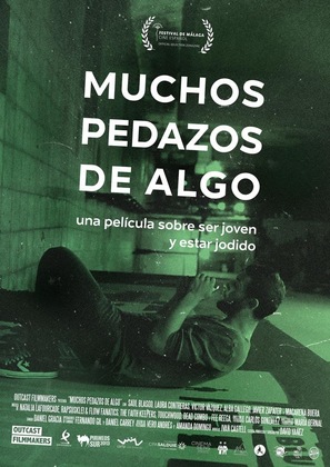 Muchos pedazos de algo - Spanish Movie Poster (thumbnail)