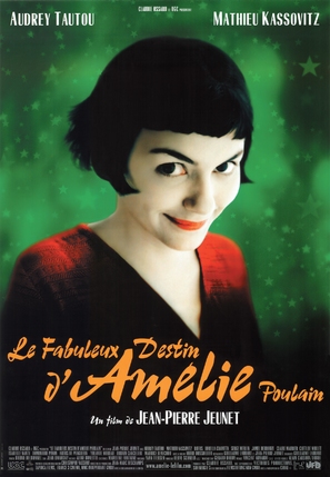 Le fabuleux destin d'Am&eacute;lie Poulain - French Movie Poster (thumbnail)