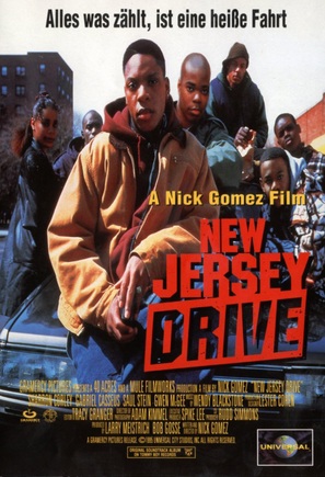 New Jersey Drive - German VHS movie cover (thumbnail)