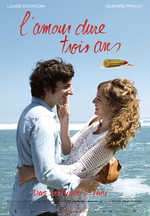 L&#039;amour dure trois ans - Swiss Movie Poster (thumbnail)