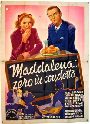 Maddalena... zero in condotta - Italian Movie Poster (thumbnail)