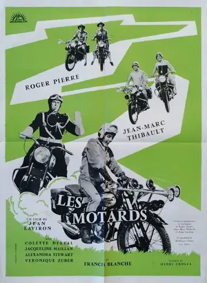 Les motards Poster