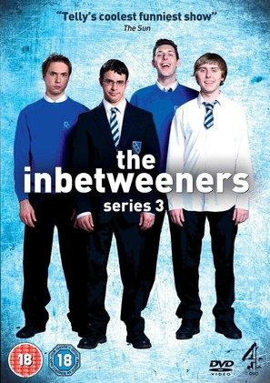 &quot;The Inbetweeners&quot; - British DVD movie cover (thumbnail)