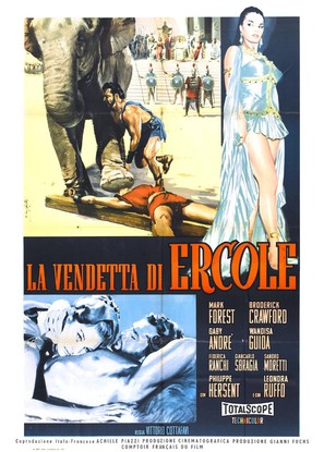 La vendetta di Ercole - Italian Movie Poster (thumbnail)