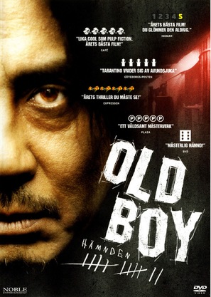 Oldboy - Swedish DVD movie cover (thumbnail)