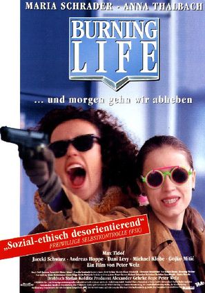 Burning Life - German Movie Poster (thumbnail)