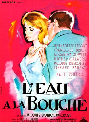 L&#039;eau &agrave; la bouche - French Movie Poster (thumbnail)