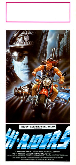 Hi-Riders - Italian Movie Poster (thumbnail)