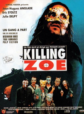 Killing Zoe - French Movie Poster (thumbnail)
