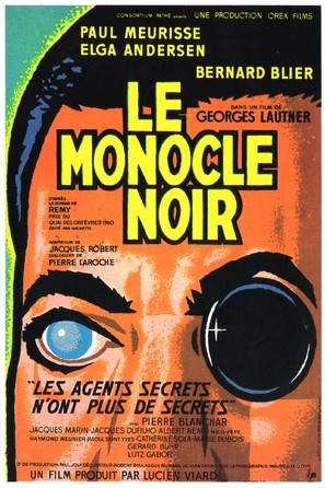 Monocle noir, Le - French Movie Poster (thumbnail)