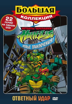 &quot;Teenage Mutant Ninja Turtles&quot; - Russian DVD movie cover (thumbnail)