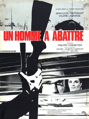 Un homme &agrave; abattre - French Movie Poster (thumbnail)