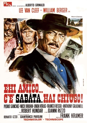 Ehi amico... c&#039;&egrave; Sabata, hai chiuso! - Italian Movie Poster (thumbnail)
