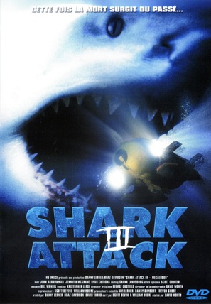 Shark Attack 3: Megalodon - French DVD movie cover (thumbnail)