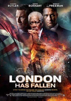 London Has Fallen - Dutch Movie Poster (thumbnail)