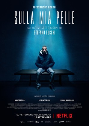 Sulla mia pelle - Italian Movie Poster (thumbnail)