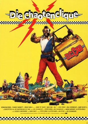 D.C. Cab - German Movie Poster (thumbnail)