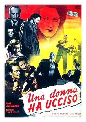 Una donna ha ucciso - Italian Movie Poster (thumbnail)