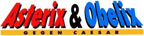 Ast&eacute;rix et Ob&eacute;lix contre C&eacute;sar - German Logo (thumbnail)