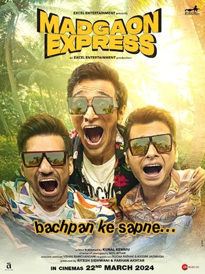 Madgaon Express - Indian Movie Poster (thumbnail)