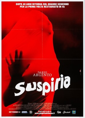 Suspiria - Italian Re-release movie poster (thumbnail)