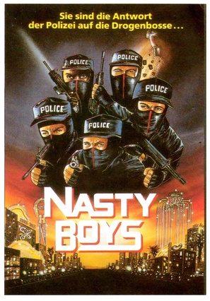 &quot;Nasty Boys&quot; - German Movie Poster (thumbnail)