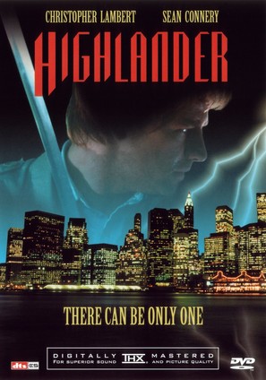 Highlander - DVD movie cover (thumbnail)