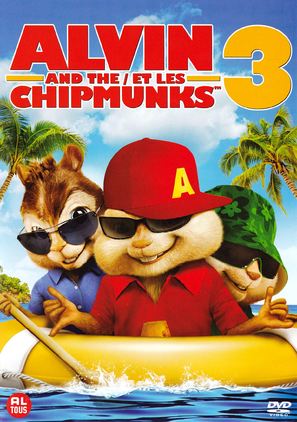 Alvin and the Chipmunks: Chipwrecked - Dutch DVD movie cover (thumbnail)