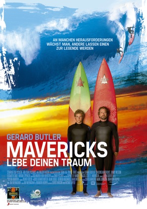 Chasing Mavericks - German Movie Poster (thumbnail)