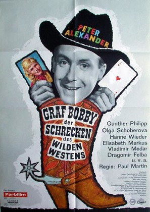 Graf Bobby, der Schrecken des wilden Westens - German Movie Poster (thumbnail)