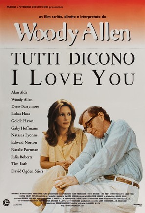 Everyone Says I Love You - Italian Movie Poster (thumbnail)