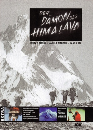 Der D&auml;mon des Himalaya - German DVD movie cover (thumbnail)
