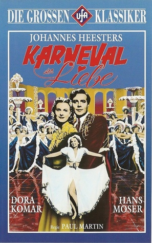 Karneval der Liebe - German VHS movie cover (thumbnail)