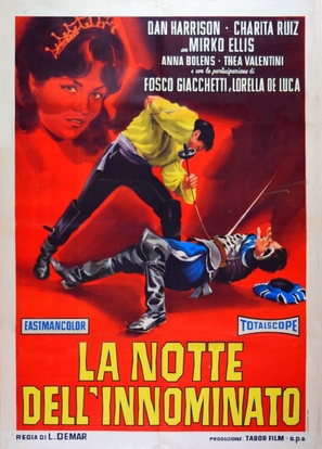 La notte dell&#039;innominato - Italian Movie Poster (thumbnail)