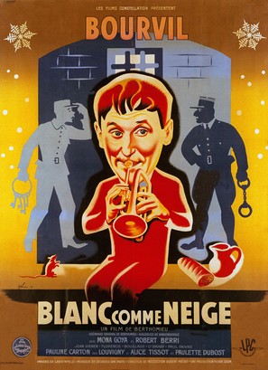 Blanc comme neige - French Movie Poster (thumbnail)