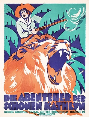 The Adventures of Kathlyn - German Movie Poster (thumbnail)