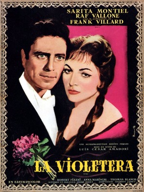 La violetera - French Movie Poster (thumbnail)