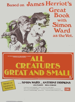 All Creatures Great and Small - British Movie Poster (thumbnail)