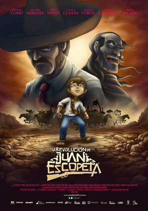 La revoluci&oacute;n de Juan Escopeta - Mexican Movie Poster (thumbnail)