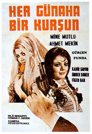 Her g&uuml;naha bir kursun - Turkish Movie Poster (thumbnail)