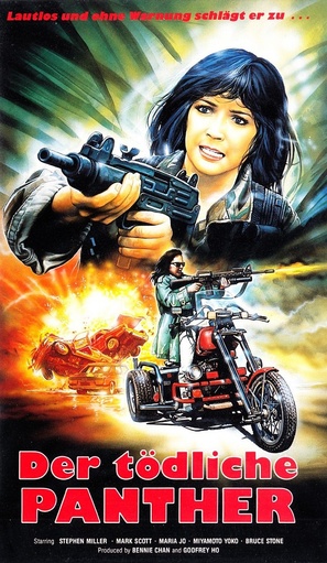 Jing tian long hu bao - German VHS movie cover (thumbnail)