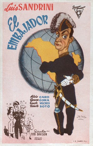 El embajador - Spanish Movie Poster (thumbnail)