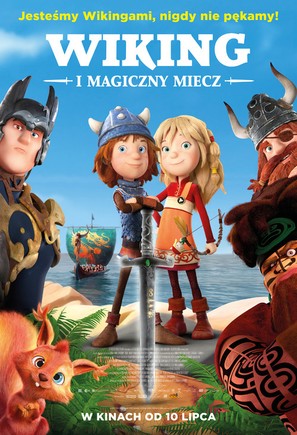 Vic the Viking and the Magic Sword - Polish Movie Poster (thumbnail)