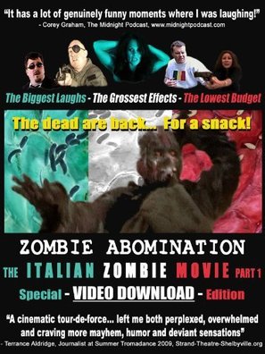 Zombie Abomination: The Italian Zombie Movie - Part 1 - Movie Poster (thumbnail)