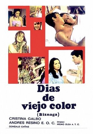 D&iacute;as de viejo color - Spanish Movie Poster (thumbnail)